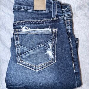 Daytrip Blue Distressed Women Jeans